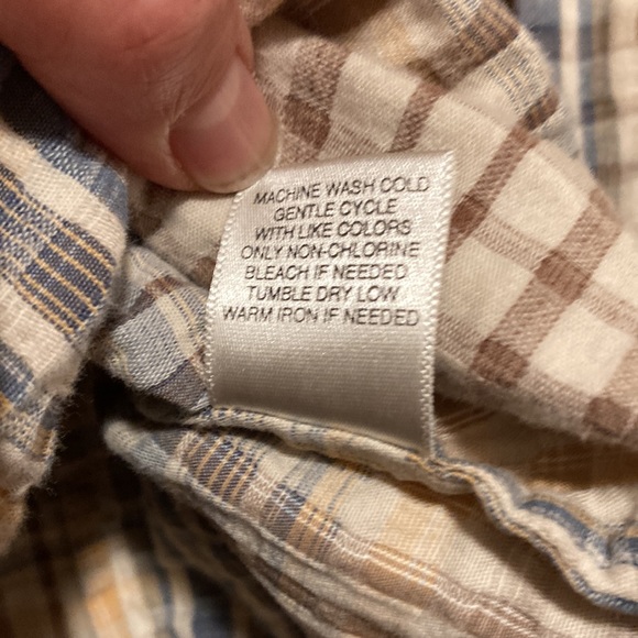 Christopher & Banks seersucker cotton shirt jacket - Picture 5 of 7